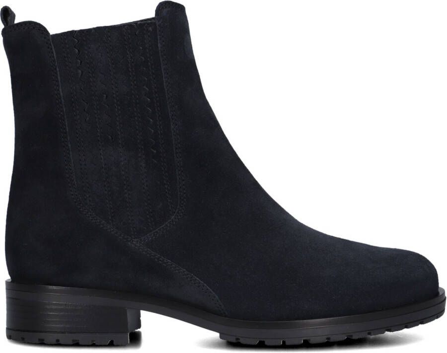 GABOR Enkellaarsjes Dames 022 Maat: 40 5 Materiaal: Leer Kleur: Blauw