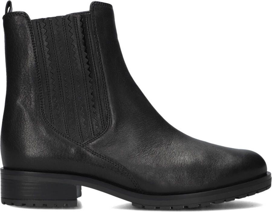 GABOR Enkellaarsjes Dames 022 Maat: 35 5 Materiaal: Leer Kleur: Zwart