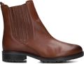 Gabor 022 Enkellaarsjes Enkelboots met rits Dames Camel - Camel