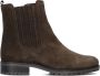 Gabor 022 Enkellaarsjes Enkelboots met rits Dames Bruin - Thumbnail 3