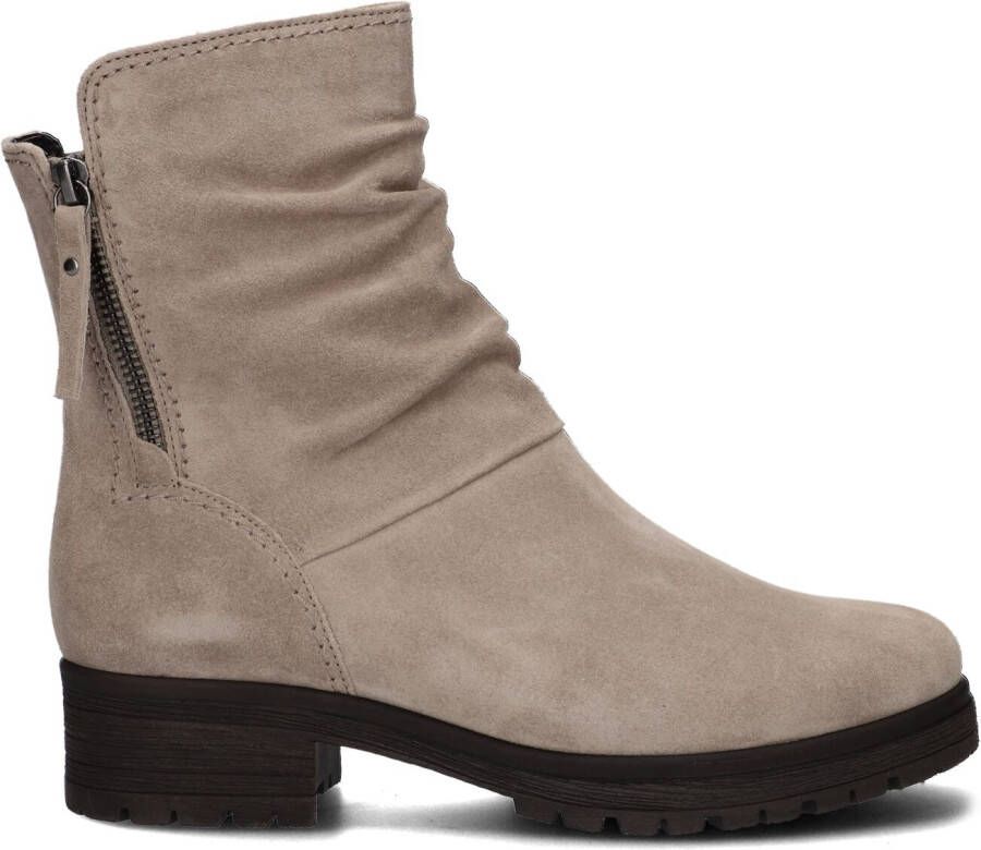 GABOR Enkellaarsjes Dames 092 Maat: 35 5 Materiaal: Suède Kleur: Beige - Foto 4