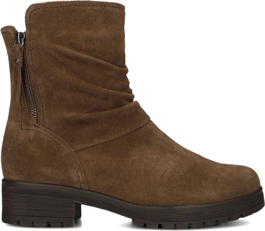 GABOR Enkellaarsjes Dames 092 Maat: 42 Materiaal: Suède Kleur: Bruin - Foto 3