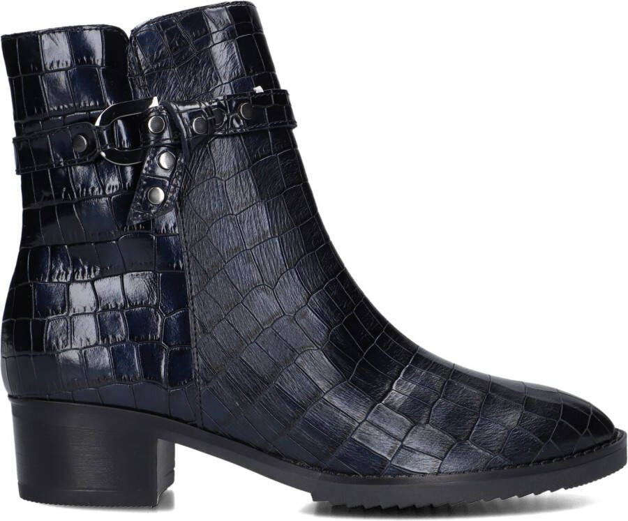 GABOR Enkellaarsjes Dames 511 Maat: 42 5 Materiaal: Leer Kleur: Blauw