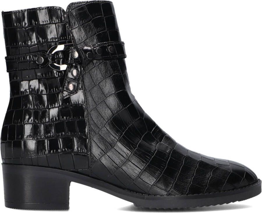 GABOR Enkellaarsjes Dames 511 Maat: 43 Materiaal: Leer Kleur: Zwart