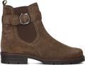 GABOR Enkellaarsjes Dames 653.1 Leer Cognac - Cognac