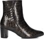 GABOR Enkellaarsjes Dames 701 Maat: 44 Materiaal: Lakleer Kleur: Zwart - Thumbnail 4
