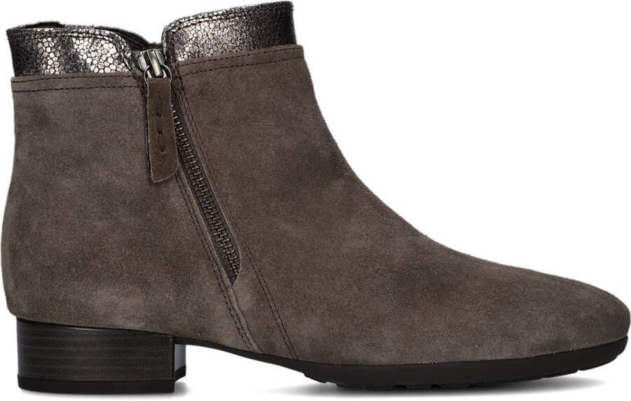 GABOR Enkellaarsjes Dames 718 Maat: 37 Materiaal: Suède Kleur: Taupe - Foto 16