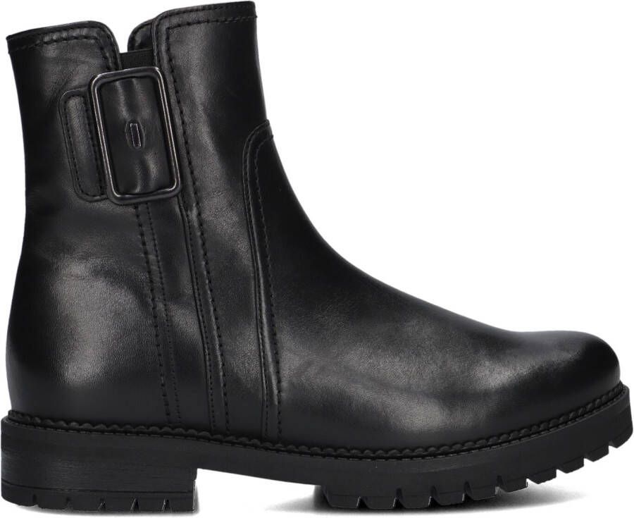 GABOR Enkellaarsjes Dames 724.2 Maat: 36 Materiaal: Leer Kleur: Zwart
