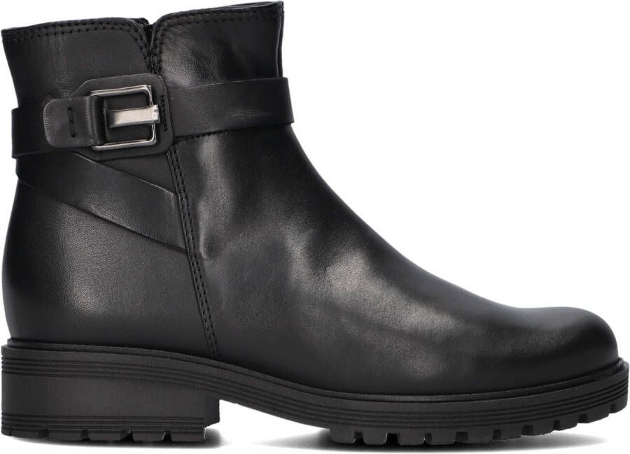 GABOR Enkellaarsjes Dames 762 Maat: 37 Materiaal: Leer Kleur: Zwart - Foto 6