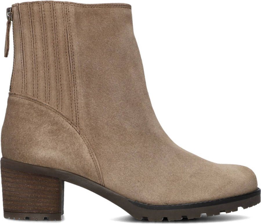 GABOR Enkellaarsjes Dames 802.3 Maat: 44 Materiaal: Suède Kleur: Beige - Foto 4