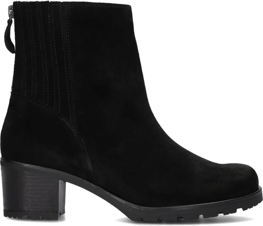 GABOR Enkellaarsjes Dames 802.3 Maat: 38 Materiaal: Suède Kleur: Zwart - Foto 3