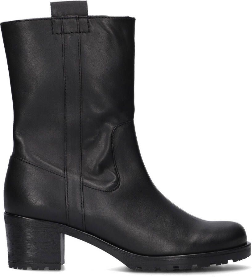 GABOR Enkellaarsjes Dames 806 Maat: 35 5 Materiaal: Leer Kleur: Zwart