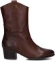 Gabor 681.2 Enkellaarsjes Enkelboots met rits Dames Cognac - Thumbnail 3