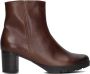 GABOR Enkellaarsjes Dames 071 Maat: 40 Materiaal: Leer Kleur: Cognac - Thumbnail 3