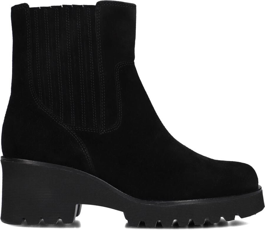 GABOR Chelsea Boots Dames 621.2 Maat: 40 5 Materiaal: Suède Kleur: Zwart - Foto 4