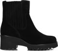 GABOR Chelsea Boots Dames 621.2 Suède Zwart - Zwart