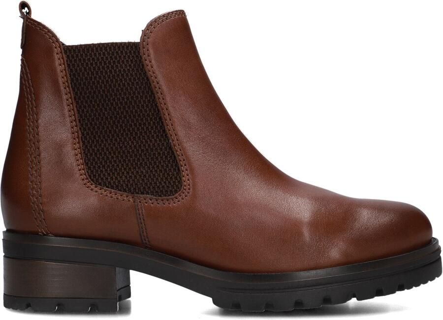 GABOR Chelsea Boots Dames 781.3 Maat: 40 Materiaal: Leer Kleur: Cognac - Foto 3