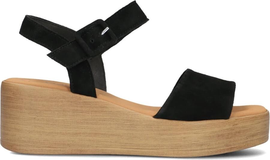 GABOR Sandalen met Hak Dames 531 Maat: 40 Materiaal: Suède Kleur: Zwart - Foto 3