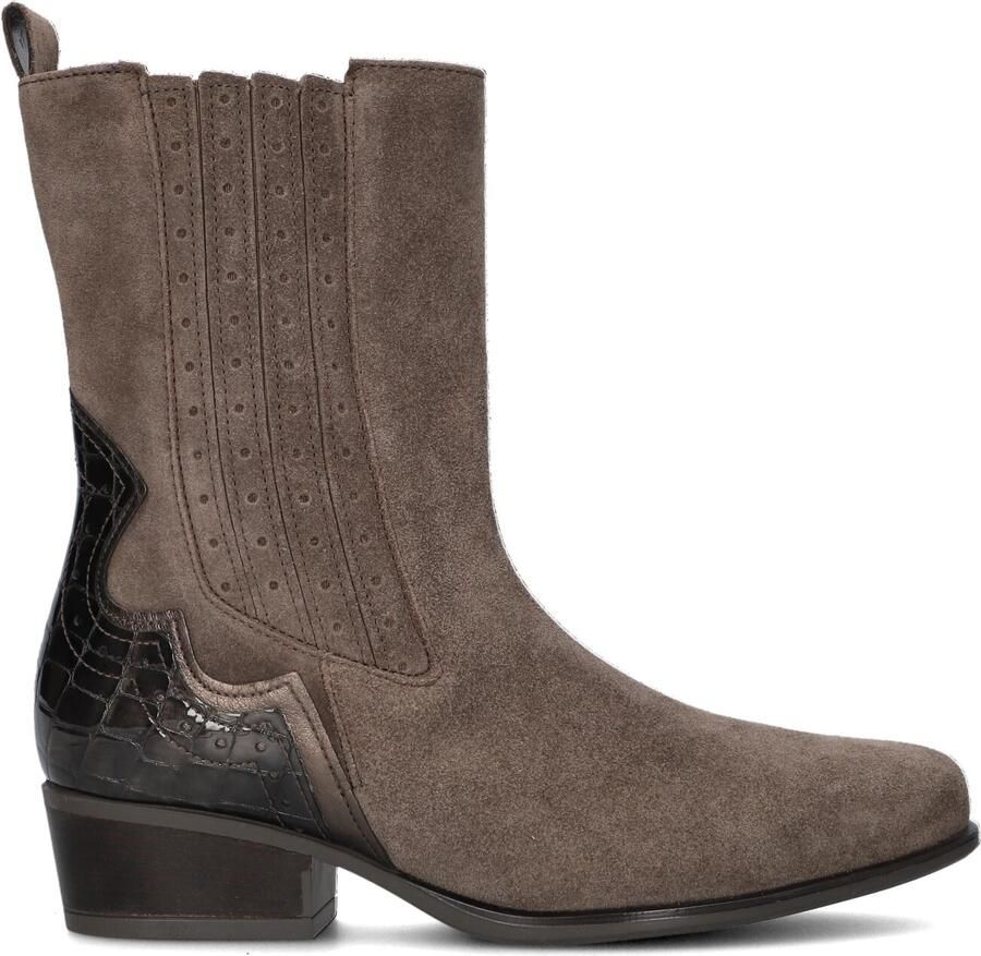 GABOR Enkellaarsjes Dames 674.1 Maat: 37 Materiaal: Suède Kleur: Beige - Foto 3