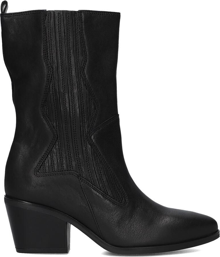 GABOR Enkellaarsjes Dames 693 Maat: 42 5 Materiaal: Leer Kleur: Zwart - Foto 4