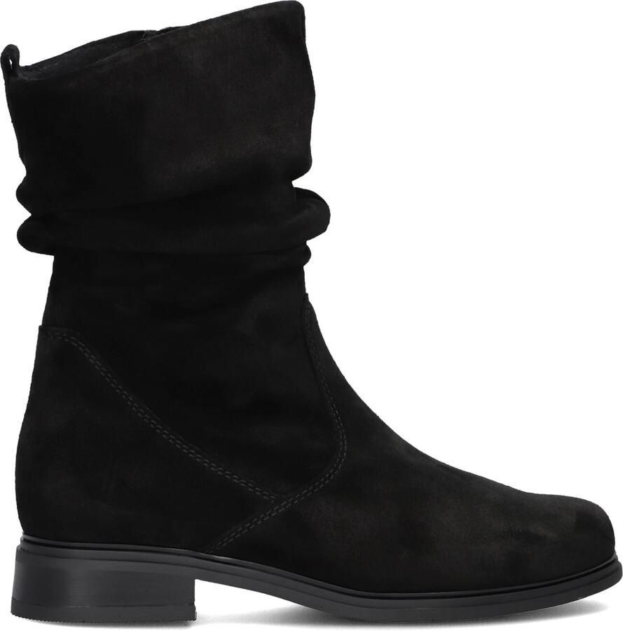 GABOR Enkellaarsjes Dames 793 Maat: 36 Materiaal: Suède Kleur: Zwart - Foto 3