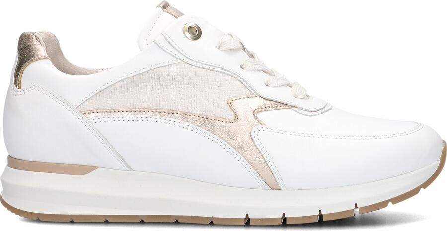 GABOR Lage Sneakers Dames 355 Maat: 42 5 Materiaal: Leer Kleur: Wit