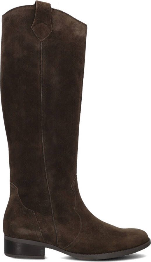 GABOR Hoge Laarzen Dames 901 Maat: 37 Materiaal: Leer Kleur: Bruin