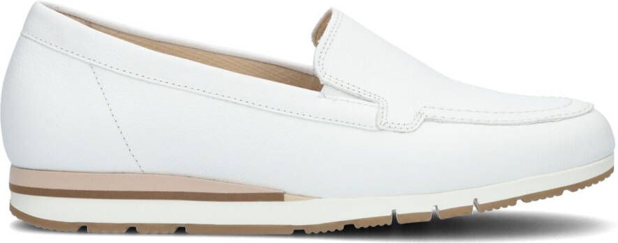 GABOR Instappers Dames 414 Maat: 41 Materiaal: Leer Kleur: Wit