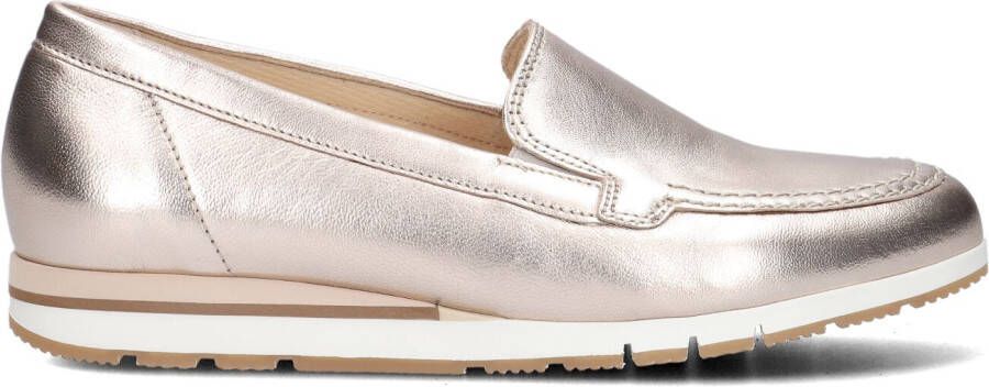 GABOR Instappers Dames 414 Maat: 40 5 Materiaal: Leer Kleur: Zilver