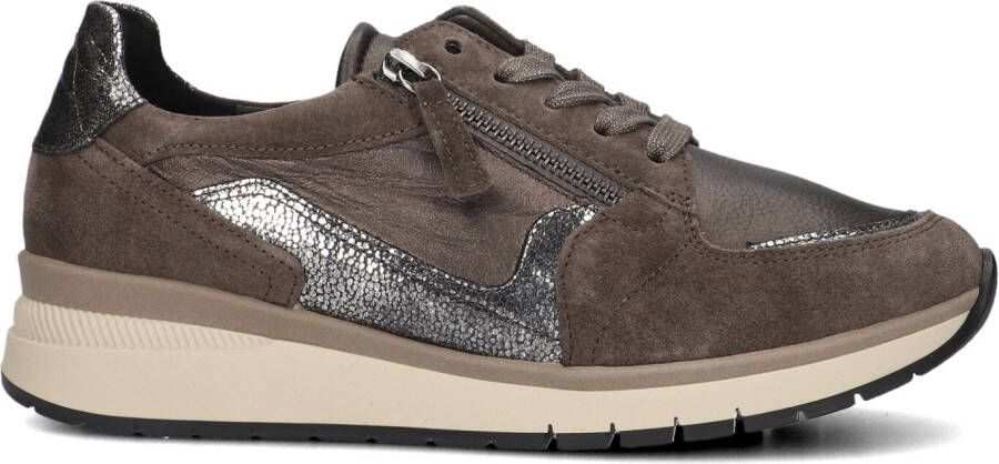 GABOR Lage Sneakers Dames 307 Maat: 37 Materiaal: Leer Kleur: Bruin - Foto 3