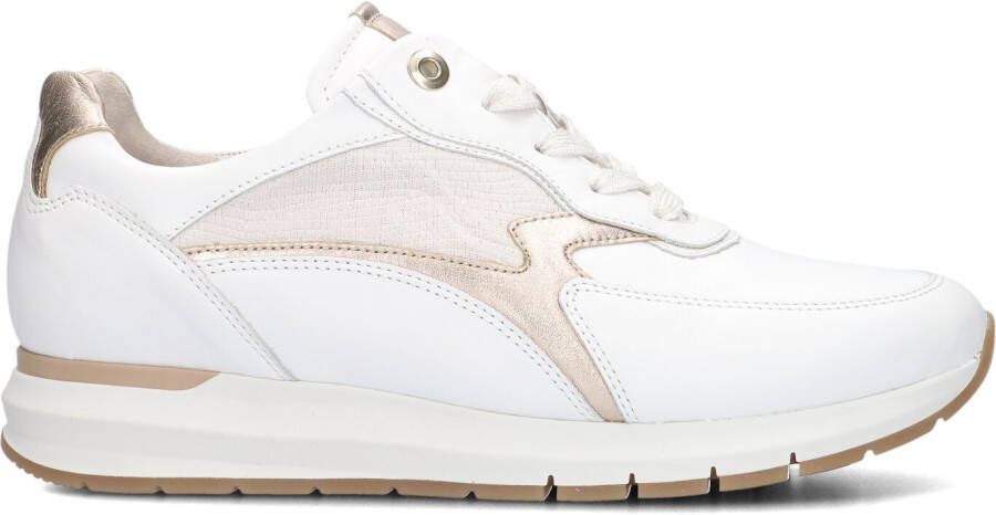 GABOR Lage Sneakers Dames 355 Maat: 43 Materiaal: Leer Kleur: Wit