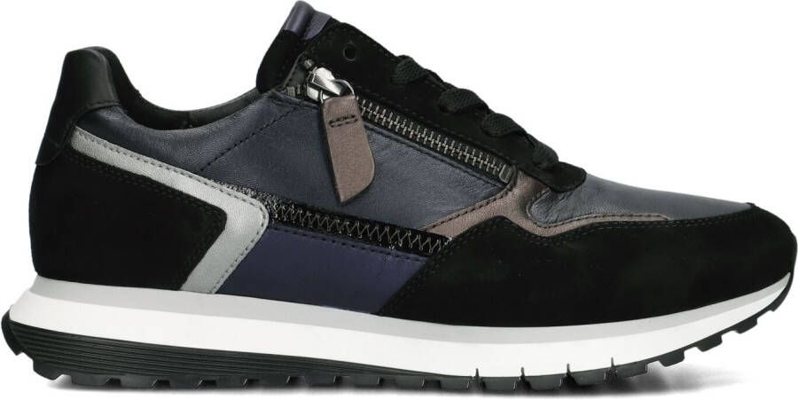 GABOR Lage Sneakers Dames 378 Maat: 40 5 Materiaal: Leer Kleur: Blauw - Foto 3
