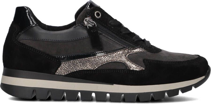 GABOR Lage Sneakers Dames 437 Maat: 37 5 Materiaal: Suède Kleur: Grijs