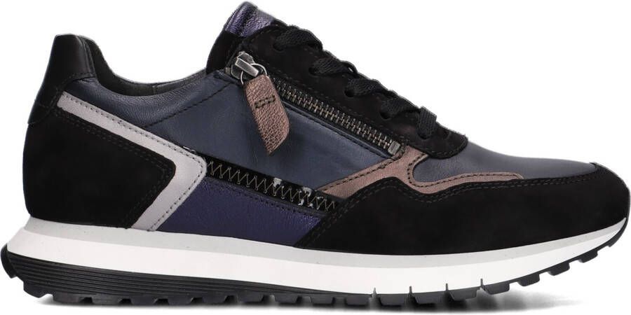 GABOR Lage Sneakers Dames 438 Maat: 37 Materiaal: Leer Kleur: Blauw - Foto 8