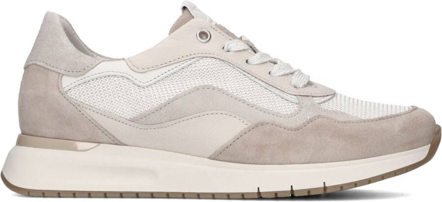 GABOR Lage Sneakers Dames 445.1 Maat: 37 5 Materiaal: Textiel Kleur: Beige