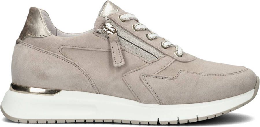 Gabor Sneakers Dames Lage sneakers Damesschoenen Suède 86.448 sue Zand - Foto 11