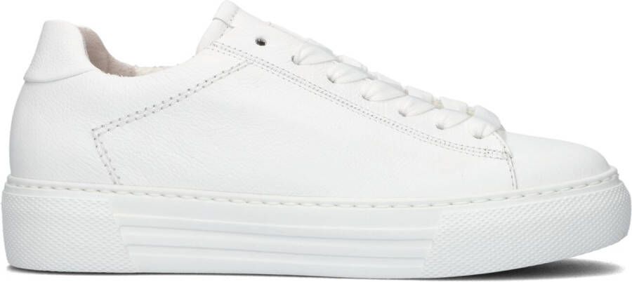 GABOR Lage Sneakers Dames 460.1 Maat: 39 Materiaal: Leer Kleur: Wit - Foto 10