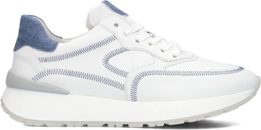 GABOR Lage Sneakers Dames 491 Maat: 37 Materiaal: Leer Kleur: Wit