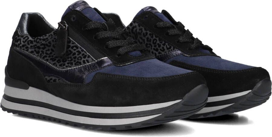 GABOR Lage Sneakers Dames 527 Maat: 35 5 Materiaal: Suède Kleur: Blauw