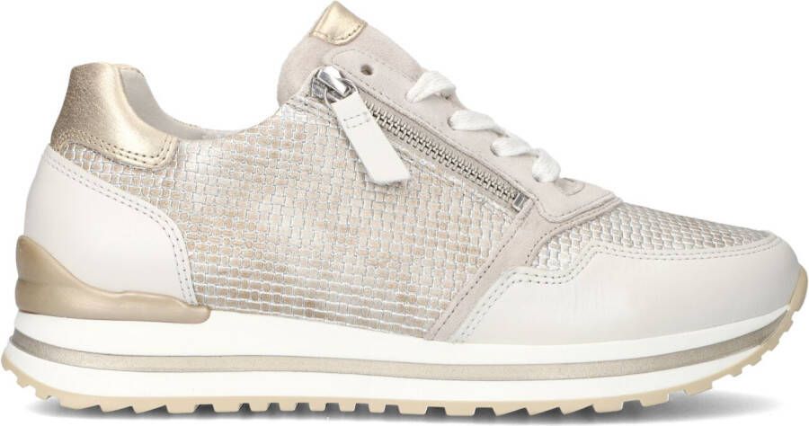 Gabor Sneakers met sleehak Turijn vrijetijdsschoen lage schoen veterschoen met mooie metallic details - Foto 7