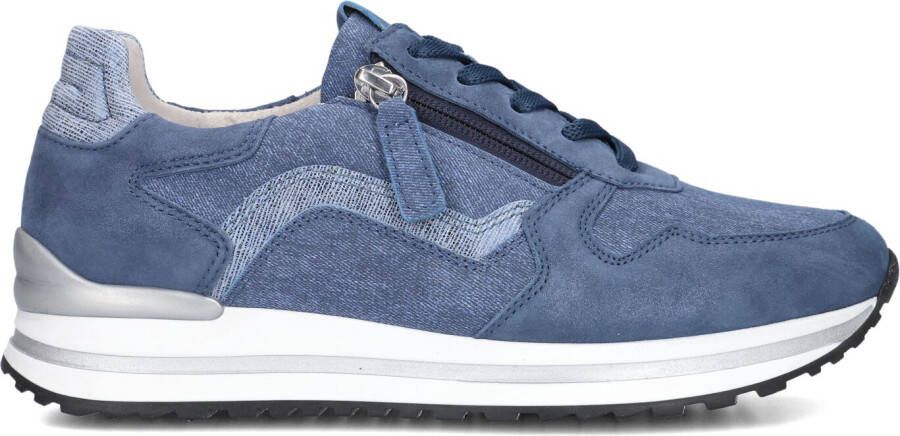 GABOR Lage Sneakers Dames 529 Maat: 37 Materiaal: Textiel Kleur: Blauw - Foto 2