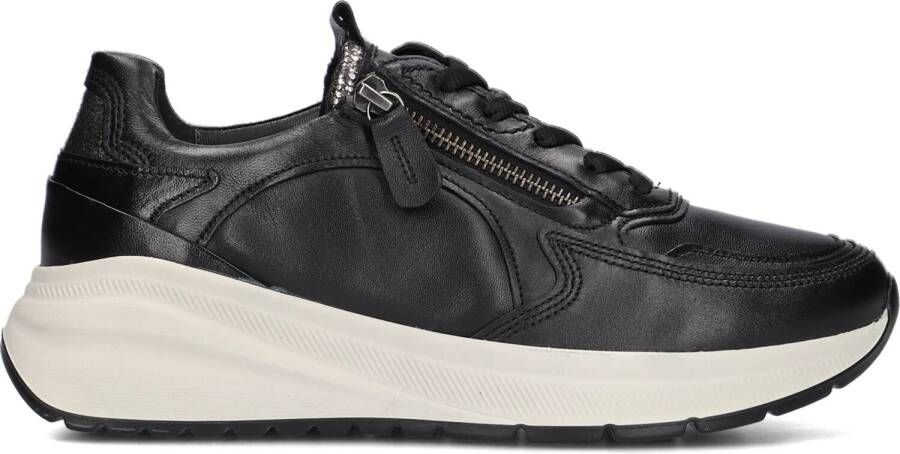 GABOR Lage Sneakers Dames 598 Maat: 36 Materiaal: Leer Kleur: Zwart - Foto 3