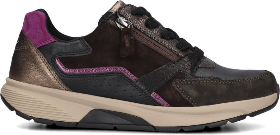 Gabor rollingsoft sensitive 56.878.63 dames rollende wandelsneaker zwart - Foto 8