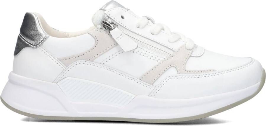 GABOR Lage Sneakers Dames 958 Maat: 37 Materiaal: Leer Kleur: Wit - Foto 5