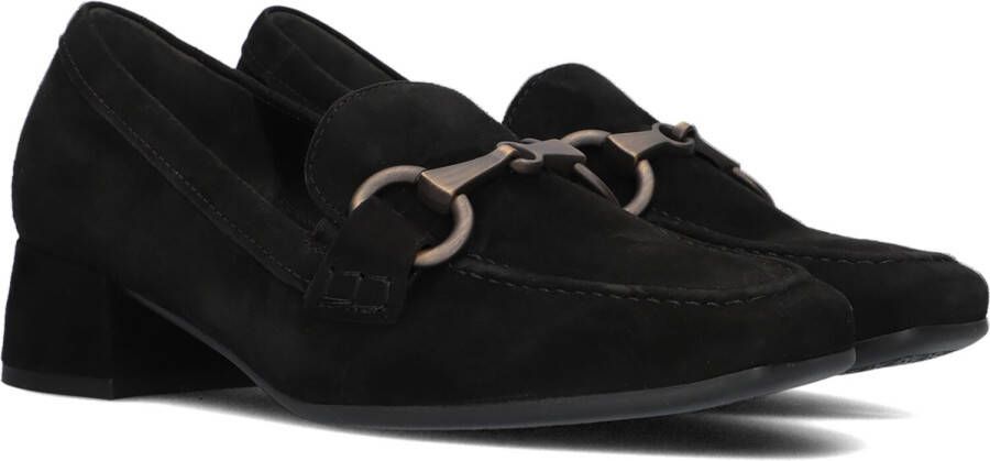 GABOR Loafers Dames 121 Maat: 39 Materiaal: Suède Kleur: Zwart