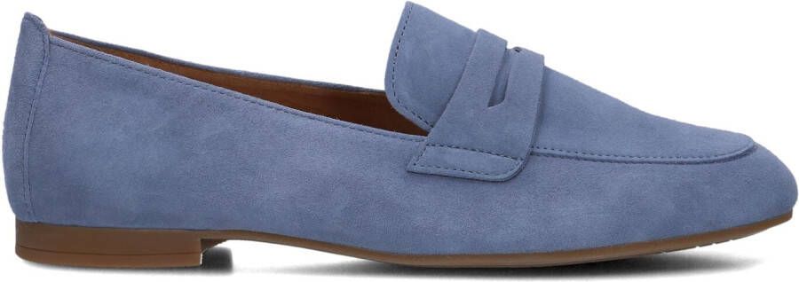 GABOR Loafers Dames 213 Maat: 38 Materiaal: Suède Kleur: Blauw - Foto 2