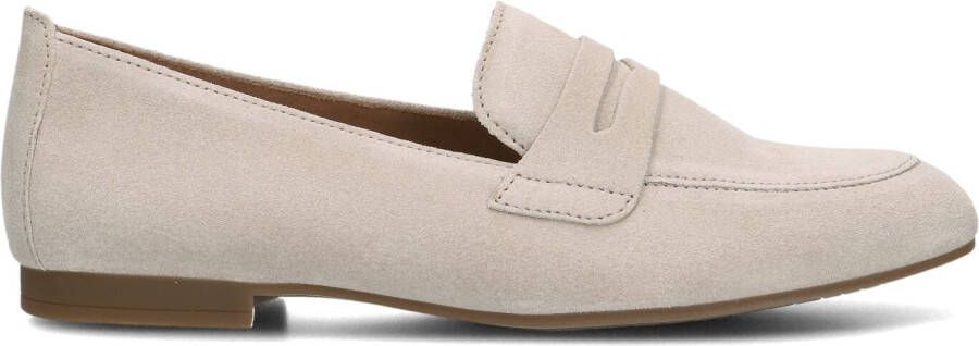 GABOR Loafers Dames 213 Maat: 38 Materiaal: Suède Kleur: Beige