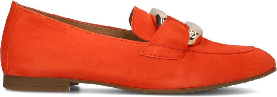GABOR Dames 215 Maat: 37 5 Materiaal: Suède Kleur: Oranje