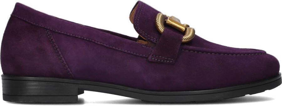 GABOR Loafers Dames 422.1 Maat: 38 5 Materiaal: Suède Kleur: Paars - Foto 4