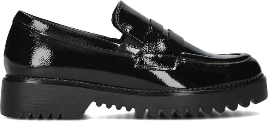 GABOR Loafers Dames 453 Maat: 42 5 Materiaal: Lakleer Kleur: Zwart - Foto 2